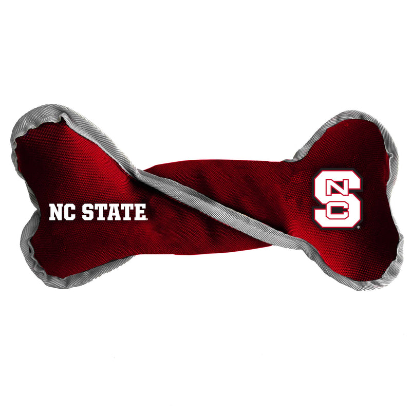 NC State Wolfpack Tug Bone Toys - 3 Red Rovers
