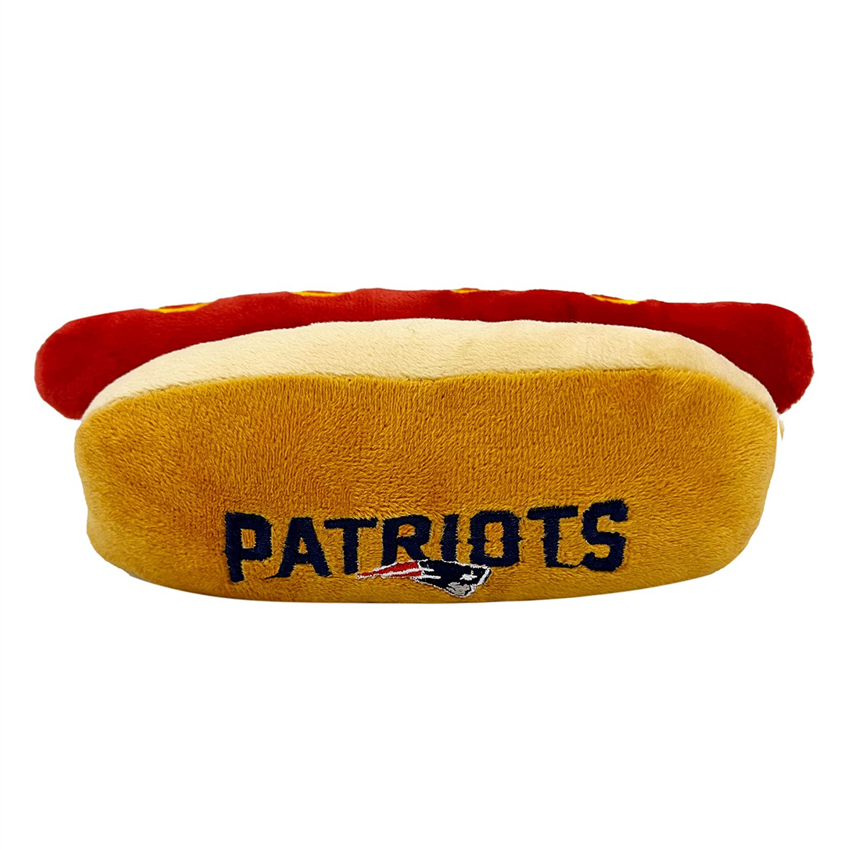 New England Patriots Hot Dog Plush Toys - 3 Red Rovers
