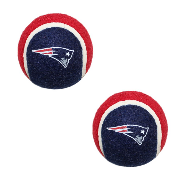 New England Patriots Tennis Balls - 2 Pack - 3 Red Rovers