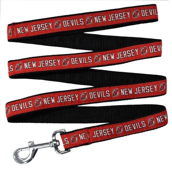 New Jersey Devils Dog Collar or Leash - 3 Red Rovers