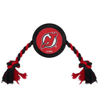 New Jersey Devils Puck Rope Toys - 3 Red Rovers