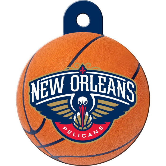 New Orleans Pelicans Pet ID Tag - 3 Red Rovers