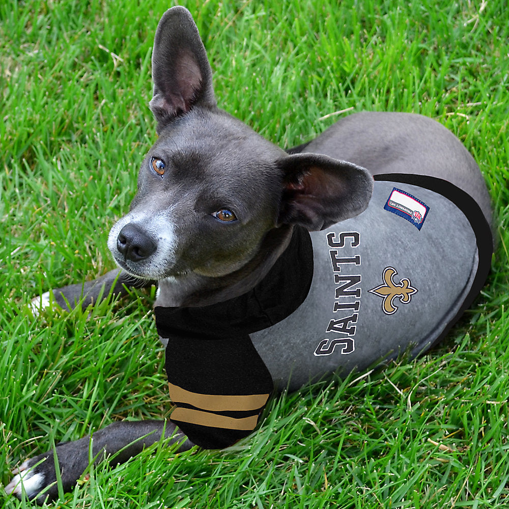 New orleans outlet saints dog shirt