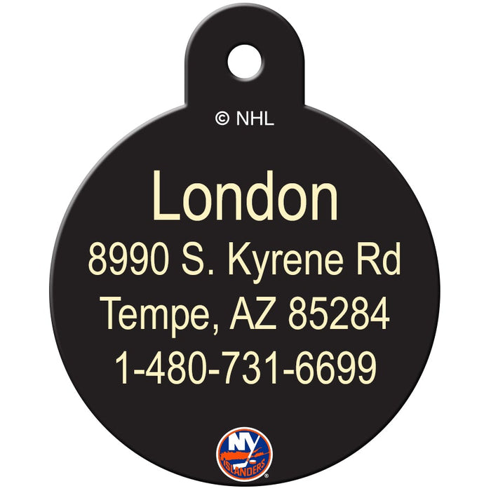 New York Islanders Pet ID Tag - 3 Red Rovers