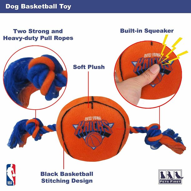 New York Knicks Ball Rope Toys - 3 Red Rovers