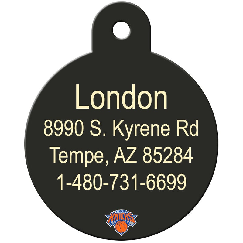 New York Knicks Pet ID Tag - 3 Red Rovers