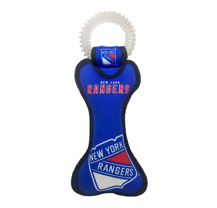 New York Rangers Dental Tug Toys - 3 Red Rovers