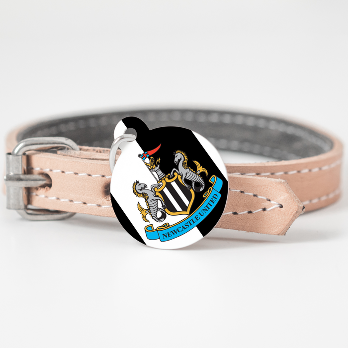 Newcastle United Handmade Pet ID Tag - 3 Red Rovers