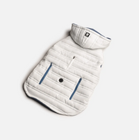 Noah Jacket - White - 3 Red Rovers