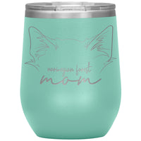 Norwegian Forest Cat Mom Wine Tumbler - 3 Red Rovers