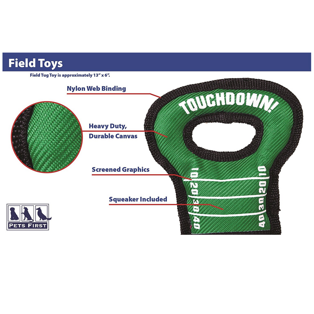 New York Jets Field Tug Toys - 3 Red Rovers