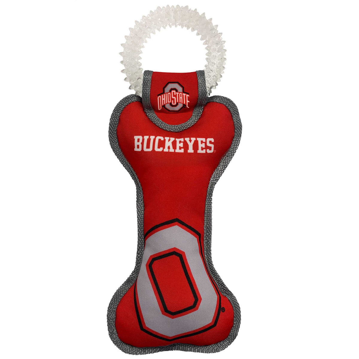 OH State Buckeyes Dental Tug Toys - 3 Red Rovers