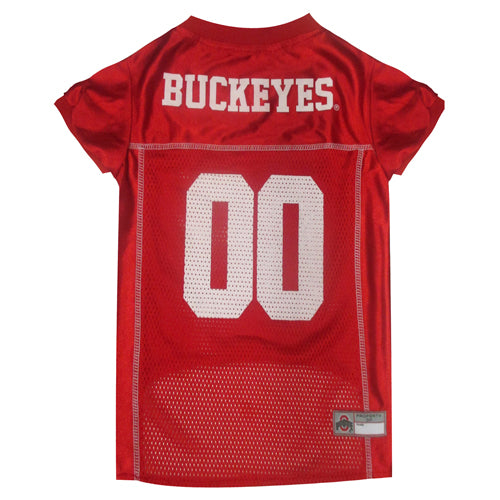 OH State Buckeyes Pet Jersey - 3 Red Rovers