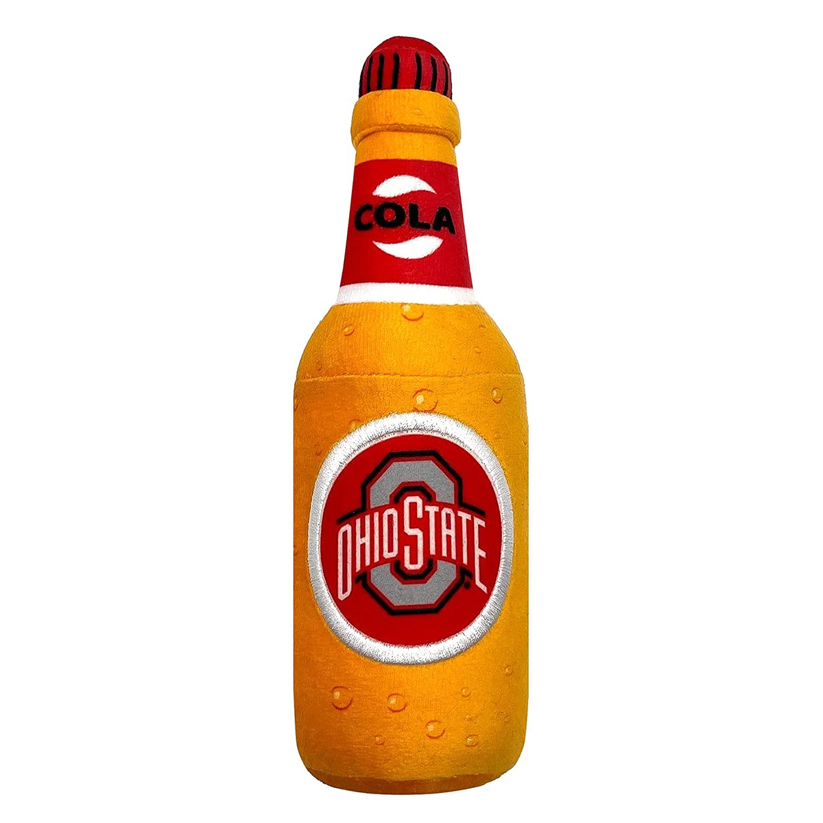 OH State Buckeyes Bottle Plush Toys - 3 Red Rovers