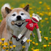 OH State Buckeyes Sock Monkey Toy - 3 Red Rovers