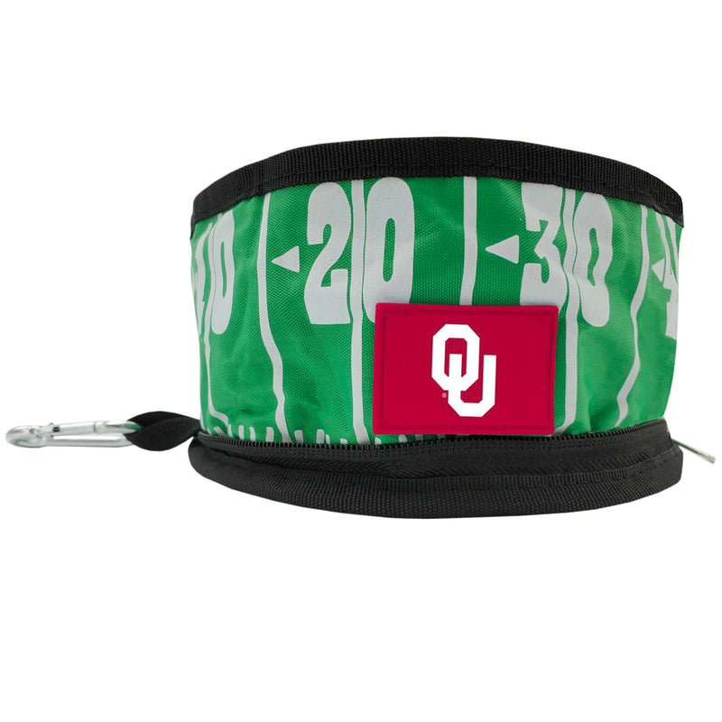 OK Sooners Collapsible Pet Bowl - 3 Red Rovers