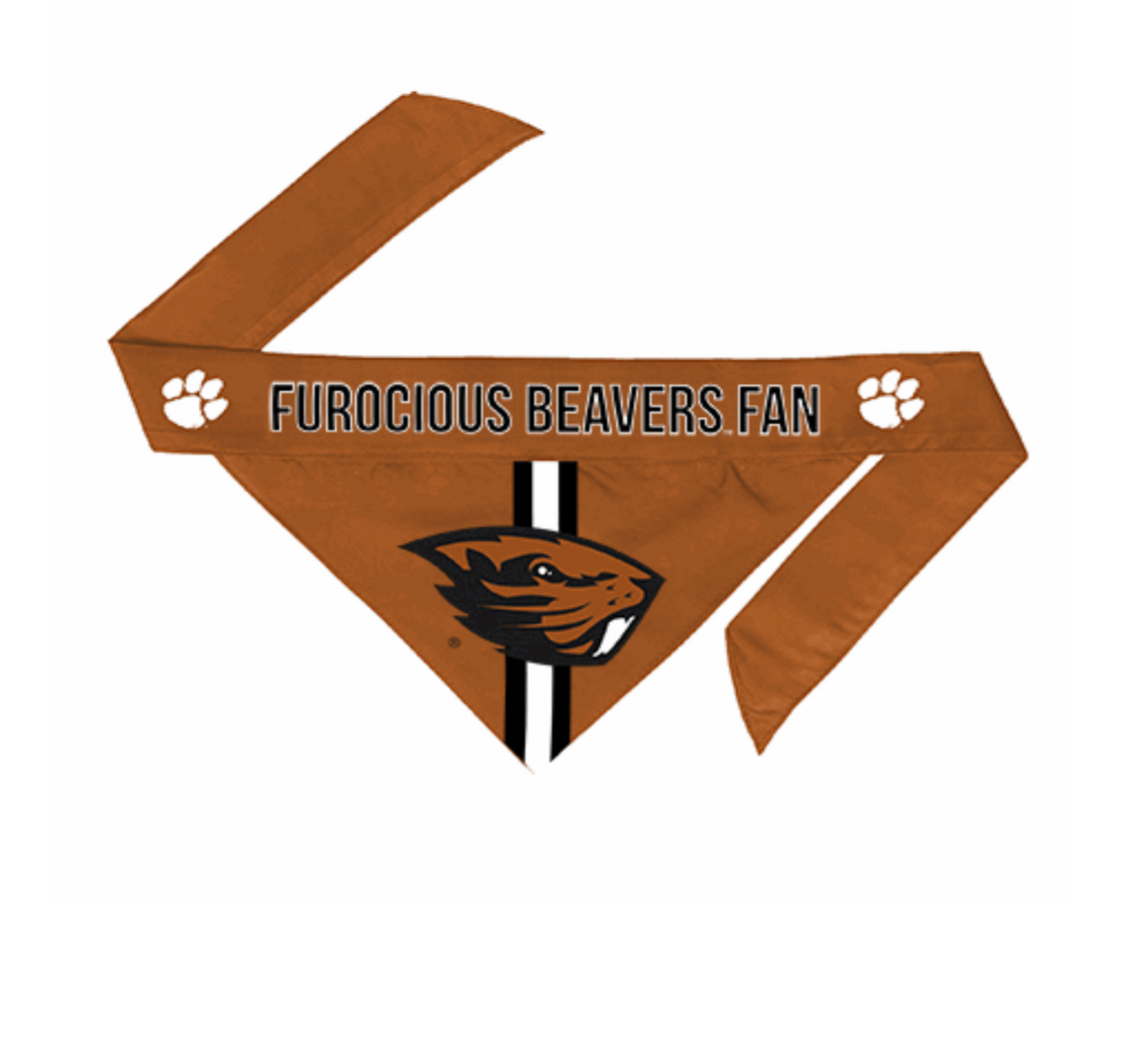 OR State Beavers Reversible Bandana - 3 Red Rovers