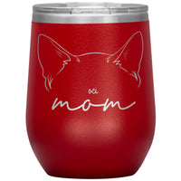 Oci Cat Mom Wine Tumbler - 3 Red Rovers