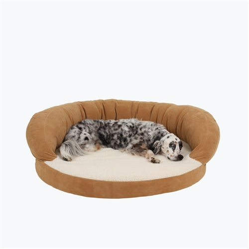 Ortho Sleeper Bolster Pet Bed - Personalized - 3 Red Rovers