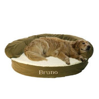 Ortho Sleeper Bolster Pet Bed - Personalized - 3 Red Rovers