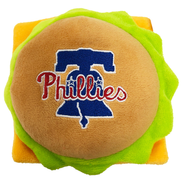 Philadelphia Phillies Hamburger Plush Toys - 3 Red Rovers
