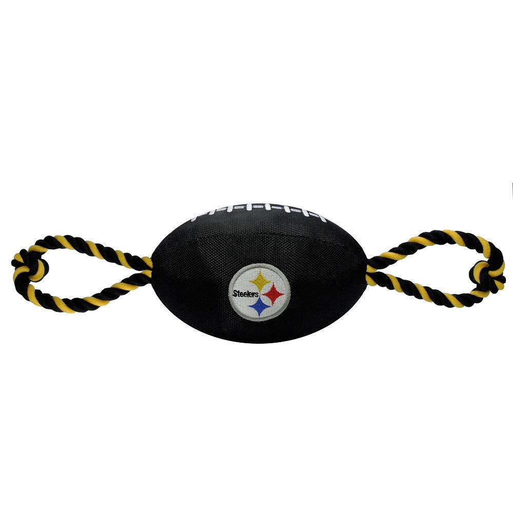 Pittsburgh Steelers Football Rope Toys – 3 Red Rovers