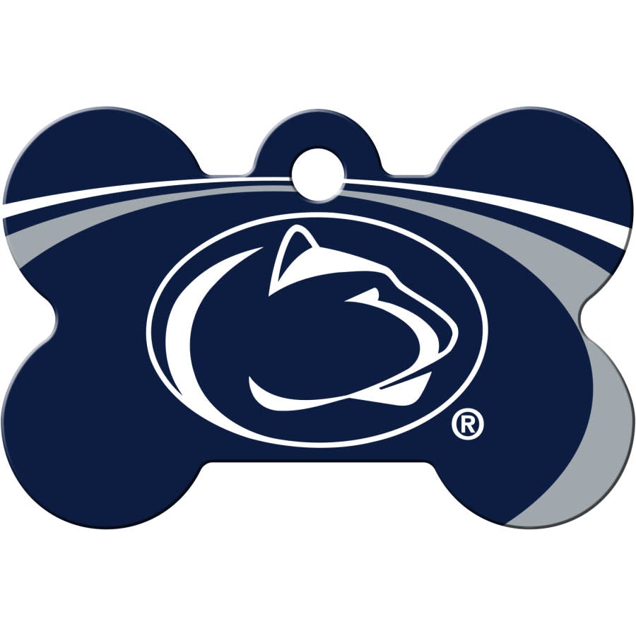 Penn State Nittany Lions Pet ID Tag - Bone - 3 Red Rovers