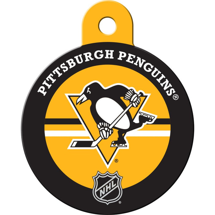 Pittsburgh Penguins Pet ID Tag - 3 Red Rovers