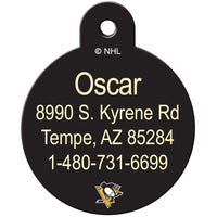 Pittsburgh Penguins Pet ID Tag - 3 Red Rovers