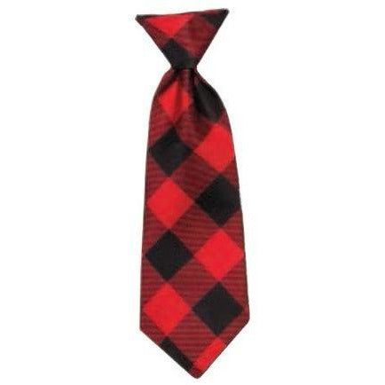 Red Buffalo Plaid Necktie - 3 Red Rovers