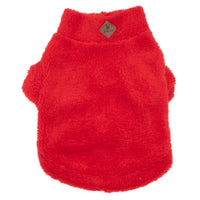 Red Solid Fleece Pullovers - 1/4 Zip Pull - 3 Red Rovers