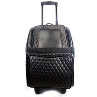 Rio Black Quilted Luxe Bag on Wheels - 3 Red Rovers