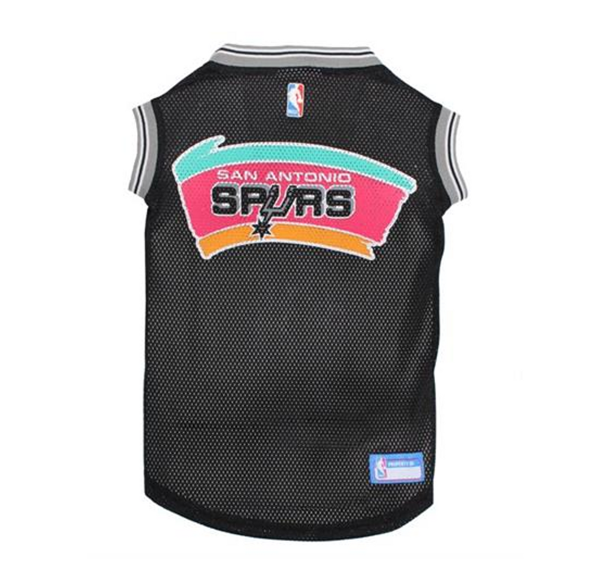 San Antonio Spurs Dog Jersey - Officially Licensed NBA Pet Clothes at