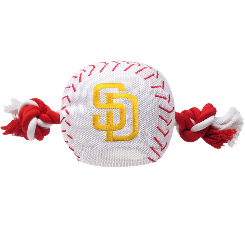 San Diego Padres Baseball Rope Toys - 3 Red Rovers