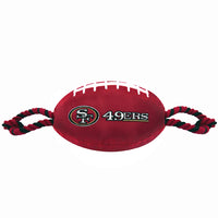 San Francisco 49ers Football Rope Toys - 3 Red Rovers
