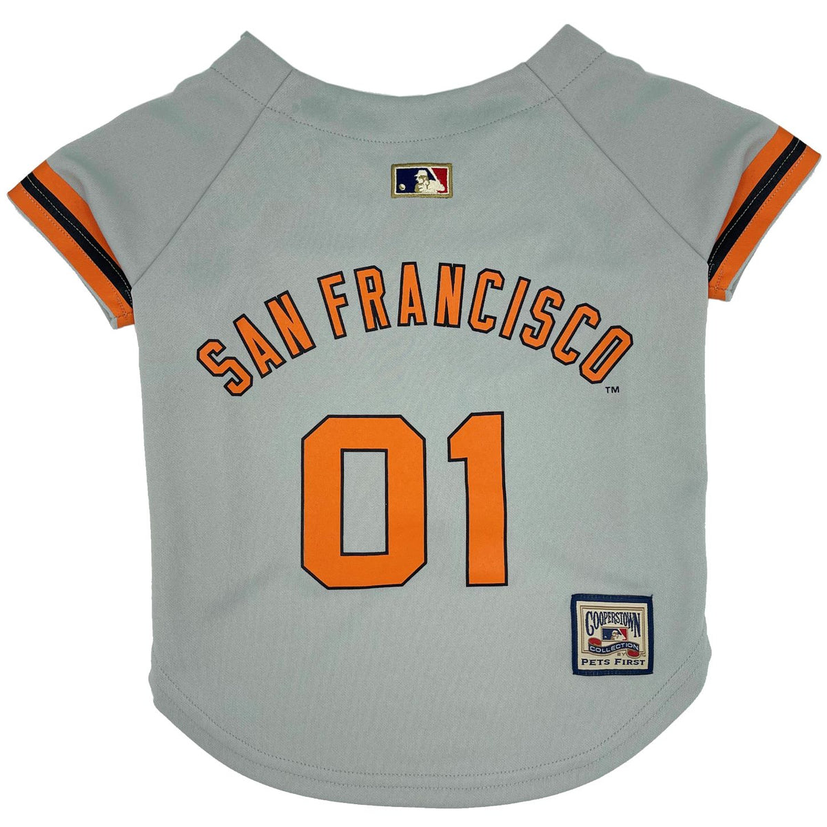 San Francisco Giants Throwback Pet Jersey - 3 Red Rovers