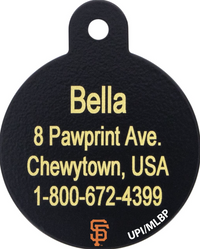 San Francisco Giants Pet ID Tag - 3 Red Rovers