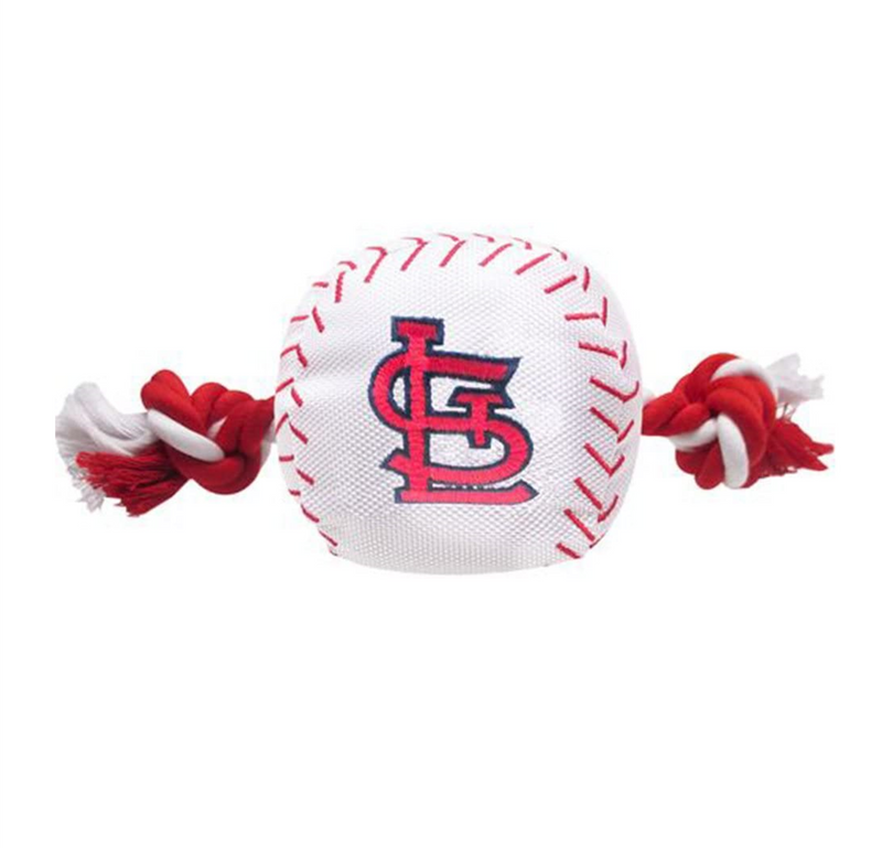 St Louis Cardinals Baseball Rope Toys - 3 Red Rovers