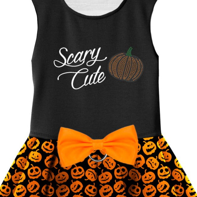 Scary Cute Harness Dress Costume with Leash - 3 Red Rovers