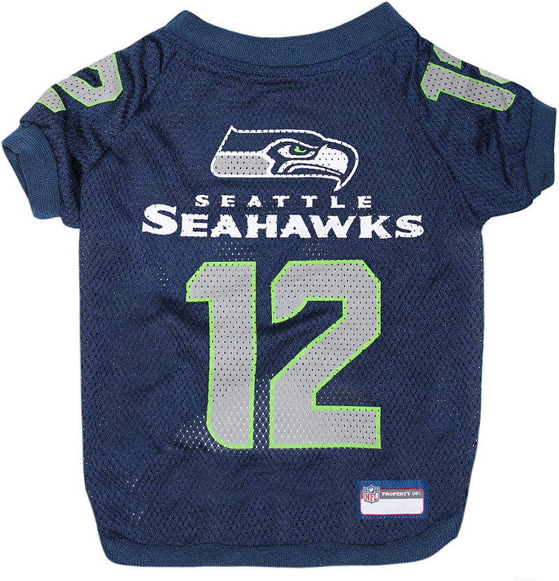 Seattle Seahawks Mesh Pet Shirt - 3 Red Rovers