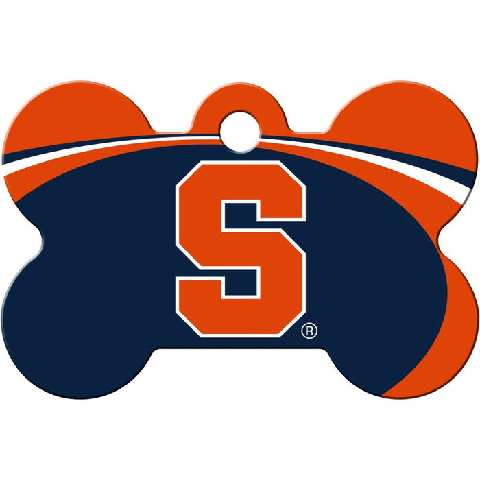 Syracuse Orange Pet ID Tag - Bone - 3 Red Rovers