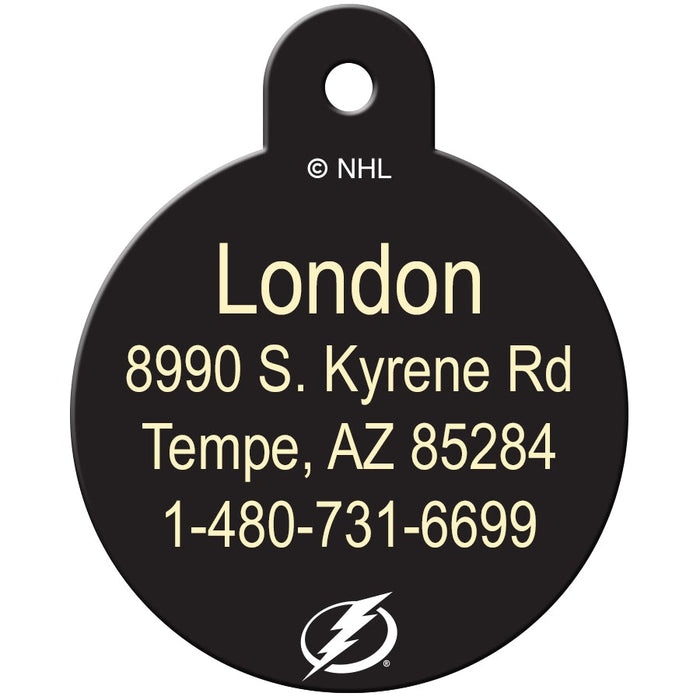 Tampa Bay Lightning Pet ID Tag - 3 Red Rovers