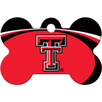 TX Tech Red Raiders Pet ID Tag - Bone - 3 Red Rovers
