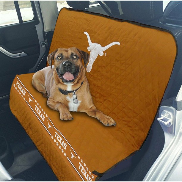 TX Longhorns Pet Car Seat Protector - 3 Red Rovers