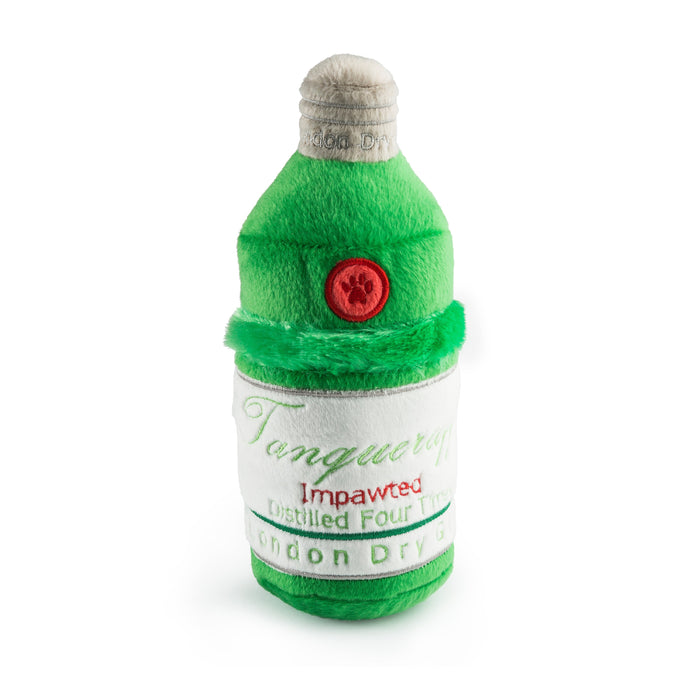 Tanqueruff Gin Bottle Plush Toy - 3 Red Rovers