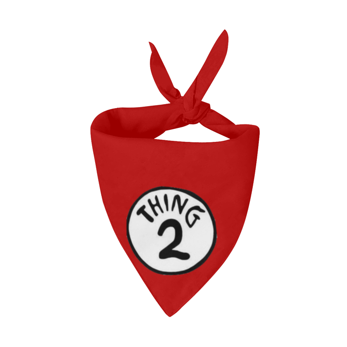 Who-ville Thing 1 & 2 Premium Bandana - 3 Red Rovers