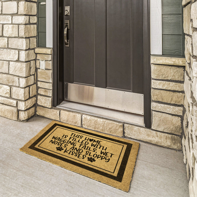 This Home Coir Welcome Doormat - 3 Red Rovers
