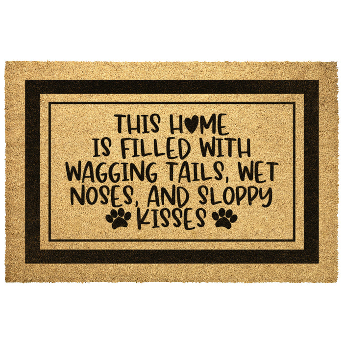 This Home Coir Welcome Doormat - 3 Red Rovers