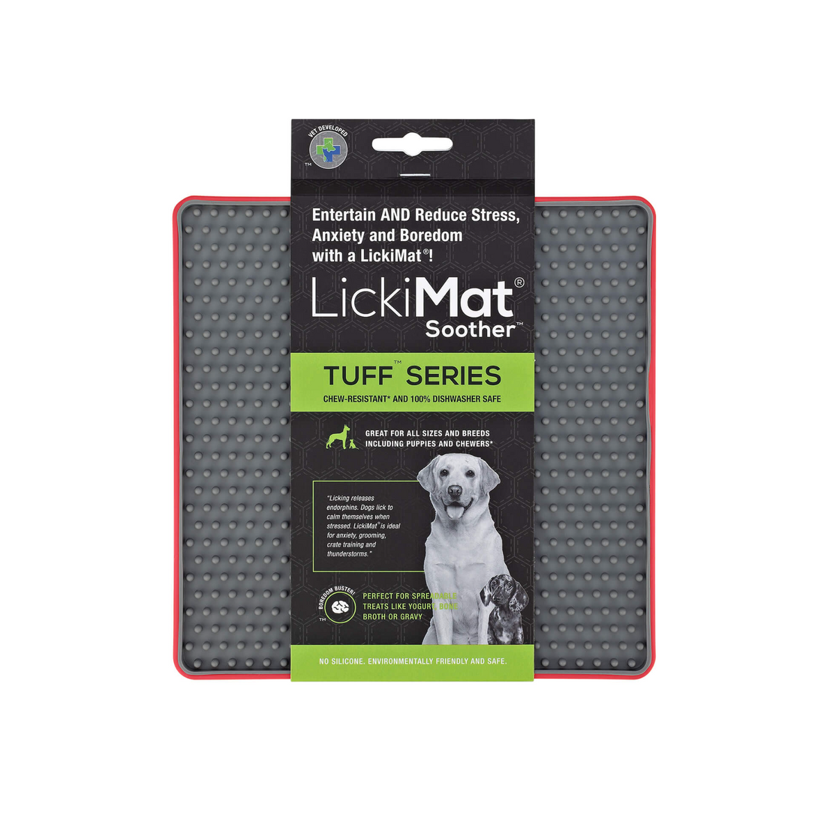 LickiMat Tuff Soother - 3 Red Rovers