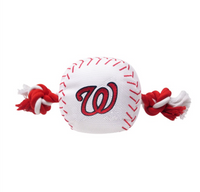 Washington Nationals Baseball Rope Toys - 3 Red Rovers